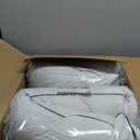 Dearfoams Bed Pillows,Set of 2 King Size, Luxurious 200 TC Cotton Down Alternative Bed Pillows,Supportive for Back, Side & Stomach Sleepers