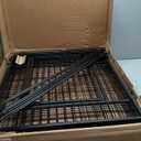 FXW Rollick Unleashed Dog Playpen for Indoor, Yard, RV Camping, 32 inch 8 Panels for Small and Medium DogsPatented (Black)