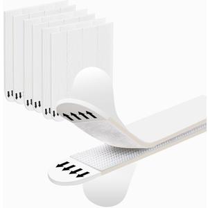 Picture Hanging Strips Heavy Duty, Picture Hanger Kit, 12-Pairs(24 Strips) Damage Free Hanging Picture Hangers for Walls, Picture Hangers Without Nails