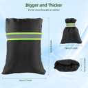 Insoma Pro Outdoor Faucet Covers for Winter Freeze Protection, 4 Pack 7.1" W x 8.7" H Winter Faucet Insulation Cover Socks, Hose Bib Covers for Winter