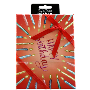 Happy Birthday Gift Card Holder 4 pack
