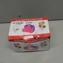 FLSEPAMB Balloon Pump, Electric Balloon Pump,Portable Dual Nozzles Electric Balloon Air Pump 110V 600W, Electric Balloon Inflator with Tying Tool, Colored Ribbons for Party Decoration