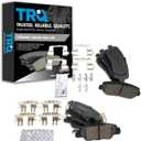 TRQ Front and Rear Brake Pads Ceramic Compatible with 2016-2021 Mazda CX-5 (BFA20326)