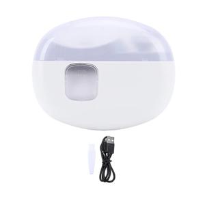 Electric Fingernail Cutter, Multifunctional Electric Nail Grinder, Suitable for Nail Polishing and Trimming Baby Nails, Labor Saving and Efficient (White)