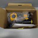 Cordless Paint Sprayer for Dw 20V MAX Battery, Electric Paint Sprayer with 1200ML,Easy to Clean,Adjustable Spray Modesfor Home Renovation and Car Painting(Battery Not Included) (Yellow)