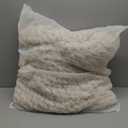 Admitrack Chunky Knit Blanket Throw 51"x63", 100% Hand Knit Chenille Throw Blanket for Sofa & Home Decor, Soft and Cozy Knitted Throw Blankets (Ivory51"x63")