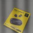 Tribit Wireless Earbuds, 110H Playtime Bluetooth 5.3 IPX8 Waterproof Touch Control True Wireless Bluetooth Earbuds with Mic Earphones in-Ear Deep Bass Built-in Mic Bluetooth Headphones, FlyBuds 3 (Small, Black)