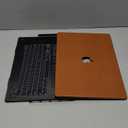 Compatible for Crocodile MacBook Air 13 inch Case 2025 2024-2022 M4 M3 M2 A3240 A3113 A2681, Crocodile Skin Alligator PU Leather Hard Shell Cover for MacBook Air 13.6 inch + Keyboard Cover, Brown