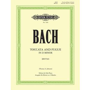 Toccata and Fugue in D minor BWV 565 (Arranged for Piano) (Sheet)