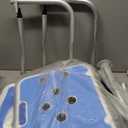 Swive Shower Chair with Arms and Back Heavy Duty 500 lbs for Seniors Elderly Disabled or Bariatric Adults Bench Seat for Inside Shower Stall and Bathroom Bath Tub Seats Adjustable Stool