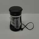 Mr. Coffee 5-Cup Programmable Coffee Maker Black: Drip Coffee Machine, Electric, Dishwasher-Safe, Paper Filter, 25 oz Capacity