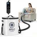 Ice Machine for Knee After Surgery –Cold Therapy Machine with Auto Timer, Leak-Proof Reinforced Bucket & Adjustable Flow for Knee Replacement and Multi-Joint Recovery