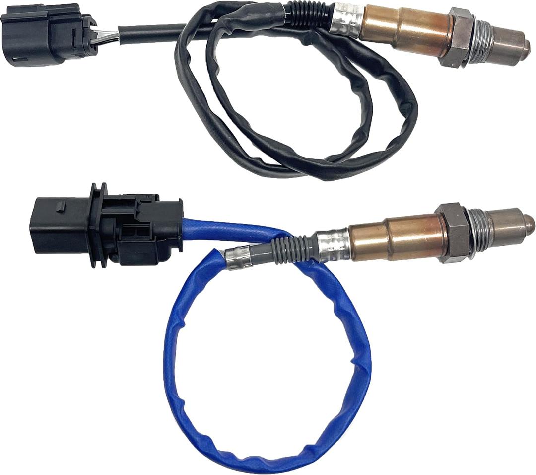 Set (2) Oxygen O2 Sensor For 2012-2018 Ford Focus 2.0L L4 NON TURBO / 2013-2014 FORD FUSION 1.6L L4 Turbocharged Upstream + Downstream 234-5068 234-4575