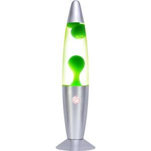 Green Magma Lamp with for Adults Kids Liquid Motion Lamps 13 Inches Mood Night Light with Sliver Base and Cap Decoration for Home Living Room Bedroom Girls Boys