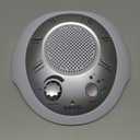 Homedics SoundSleep White Noise Machine, Silver, Small Travel Device with 6 Relaxing Nature Sounds, Portable Therapy for Home, Office, Nursery, Auto-Off Timer