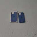 Apple iPhone 15 Silicone Case with MagSafe - Winter Blue