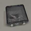 Joinfworld 6x6x4 Outdoor Electrical Box Weatherproof Junction Box Plastic Clear Waterproof Box Enclosure Nema 4 for Electronics Project WiFi Timer Conduit Marine Outside