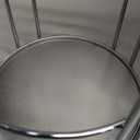 Toilet Paper Holder Stand with Shelf for Phone, Free Standing Tissue Roll Storage and Dispenser Rack for 4 Mega Rolls, Silver Gray (23.6'')