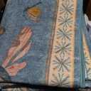 Blue Insect 2'6'' Wide 8' Long Hallway Runner Rug - Washable Kitchen Sink Rug, Non Slip Runner Rug for Entryway, Colorful Vintage Print Home Dcor