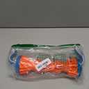 Chuckit! Rugged Bumper Dog Toy, Fetch Stick with TPR Ridges for Easy Grip, Medium Tug-of-War Toy for Medium Dogs, Floats in Water, 13.5", Orange and Blue (not recommended for Aggressive Chewers)