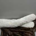 Furhaven Orthopedic Dog Bed for Large Dogs w/ Removable Bolsters & Washable Cover, For Dogs Up to 95 lbs - Plush & Velvet L Shaped Chaise - Sable Brown, Jumbo/XL