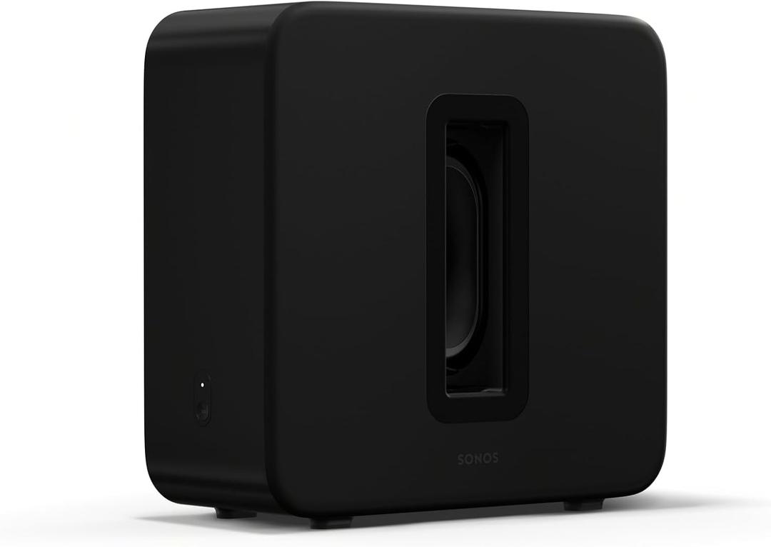 Sonos Sub 4 - Wireless Subwoofer - Black
Dual Force-Canceling Woofers | Deep, Dynamic Bass | Works with Arc, Arc Ultra, Beam soundbars | WiFi