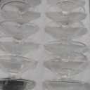 Clear Candle Drip Protectors Bobeches: Glass Bobeches for Candlestick Holders Round Candle Wax Catcher Rings Tapers Candle Guards Candles Ring for Table Candles Church Party Home Decoration Set of 12