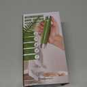 Maestri House Rechargeable Milk Frother with Stand, LunaFro Handheld Electric Foam Maker Waterproof Detachable Stainless Steel Whisk Drink Mixer Foamer for Lattes, Cappuccino (Black)