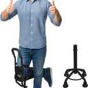 Hands Free Knee Crutch for Foot & Ankle Injuries  Alternative to Crutches & Knee Scooters, Comfortable Pain-Free Support for Below-The-Knee Recovery, Adjustable Straps & Shock Absorption