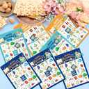2 x Passover Bingo Passover Games for Adults with 24Pcs Passover Bingo Player Cards Passover Activities Games for Kids Family School Classroom Passover Party Favors