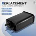 31342749 Vapor Canister Fit for 2004-2015 Volvo S60 S80 Xc60 Xc70 V60 V70 2.5L 3.0L 3.2L - Replace 30684418, 8634819 Activated Carbon Charcoal Canister Cans