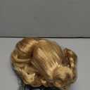 Linfairy Christmas Girl Wig with Wire Braids Halloween Cosplay Costume Wig for Women (ash blonde)