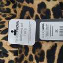 Fiona off shoulder leopard Capri set brown/combo 3X