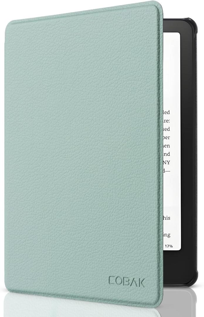CoBak Case for 7" E-Readers - All New PU Leather Cover with Auto Sleep Wake Feature for E-Readers 2024 Released