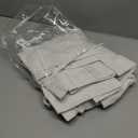 Aersas Natural Pinch Pleated Linen Curtains 84 Inch Length 2 Panels for Living Room Bedroom Cream Semi Sheer Window Curtain Boho Neutral Back Tab Pinch Pleat Drape with Hooks, 84 Inches Long