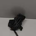 Leerburg's Lightweight Conditioning Dog Training Muzzle with Forehead Strap, 3-Strap Design, Safety Loop, Treat Reward Flap, Black (2-1.5" x 7")