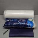 Sidney Sleep Adjustable Curved Contour Fill Pillow  Queen Size  for Side and Back Sleepers  Neck & Shoulder Comfort Support  Extra Fill Included (White) (Queen (Pack of 1))