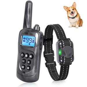 Shock Collar for Small Dogs，Tiniest and Lightest Dog Training Collar with 2000ft Remote，Tailored Small Dog Shock Collar 5-15 Pounds，Beep，Vibration and Safe Shock，0-99-Level Precise Adjustment，Black