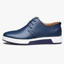 Men's Casual Oxford Shoes Breathable Leather Flat Fashion Sneakers Sandals, Size 45 (11)