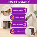 14x14 Inch Access Panel for Drywall and Ceiling, ABS Plumbing Access Door