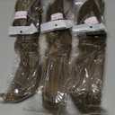 Ash Brown Blonde Braiding Hair Pre stretched Synthetic Hypoallergenic ez braid Pre stretched Braiding Hair Extensions for Knotless Braids (Pack of 3)