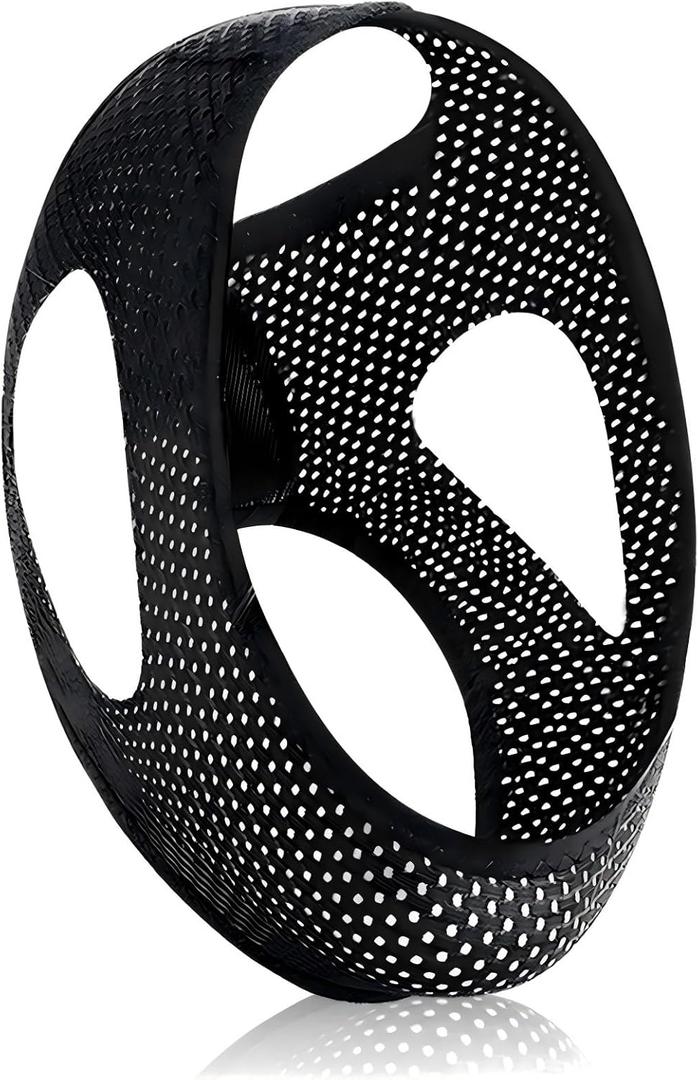 Sleep Chin Strap for Sleeping Close Mouth, Chin Strap for CPAP Users, Chin Strap for Snoring, Comfortable Anti Snoring Devices Chin Strap for Men and Women to Stop Snoring (Medium 26-4-7-2)