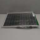 ECO-WORTHY 25 Watts 12V Off Grid Solar Battery Charger Kit: Waterproof Solar Panel + Adjustable Mount Bracket + SAE Connection Cable +10A Charge Controller for Car RV Marine Boat 12V Battery