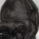 Long Straight Remy Hair Wigs Natural Black Heat Resistant Fiber Hair Full Machine Wig with Bangs Cosplay Party Wig For Fashion Women (24 Inch)