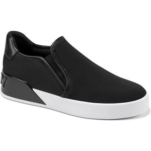 DKNY Women's Marta Slip On Sneaker, Black, 7.5