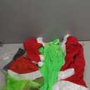 Green Costumes Kids 5Pcs Costume Long Sleeve Hooded Top and Pants Sets Green Monster Christmas Outfits (M/6-7Y)