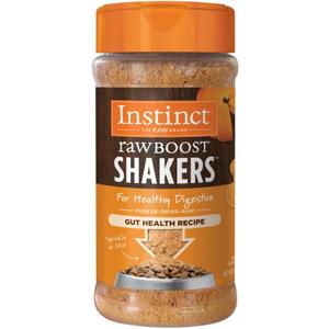 Instinct Raw Boost Shakers, Freeze-Dried Powder, Dog Food Topper, Chicken - Gut Health, 5.5 oz. Bottle