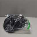 Womens Western Cowboy Hats Studded Pinched Western Cowgirl Hats Wide Brim Fedoras Hat with Belt Buckle (Size Medium) (Black)