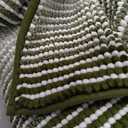 BSICPRO Bathroom Rugs and Mats Sets, 2 Piece Thick Absorbent Chenille Bath Mat Rug Set Non Slip, Soft Shaggy Bath Room Floor Mats for Bathroom, Machine Washable (Sage, 20" x 47" Plus 16" x 24")