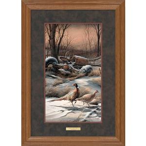 Wild Wings Morning Solitude Framed Encore Print by Terry Redlin
